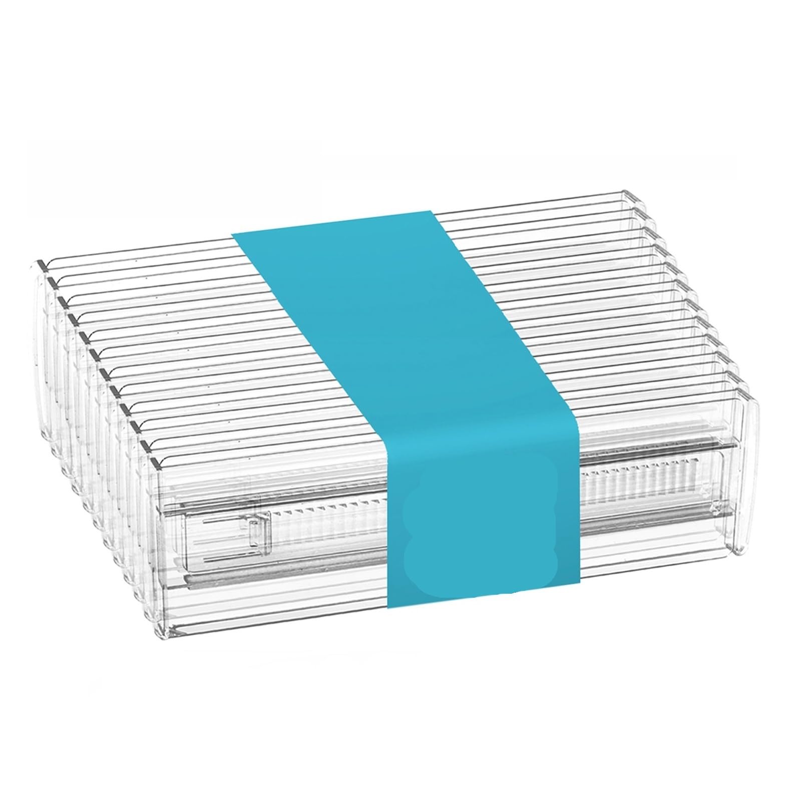 Lot de 12 séparateurs tiroir, organisateur extensible, idéal for la cuisine, commode et le rangement bureau, facile à installer(White)