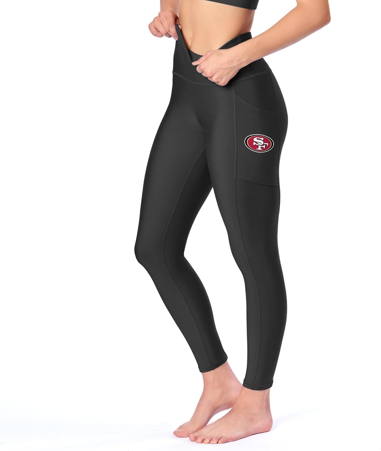 CERTO NFL Girls Womens Assembly Leggings with Pockets - Image 4