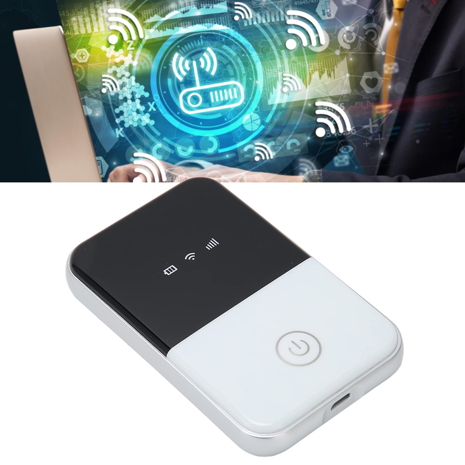 Hotspot WIFI Mobile 150Mbps 4G LTE WIFI Portatile Alimentato a Batteria per Laptop Telefoni Tablet Materiale ABS