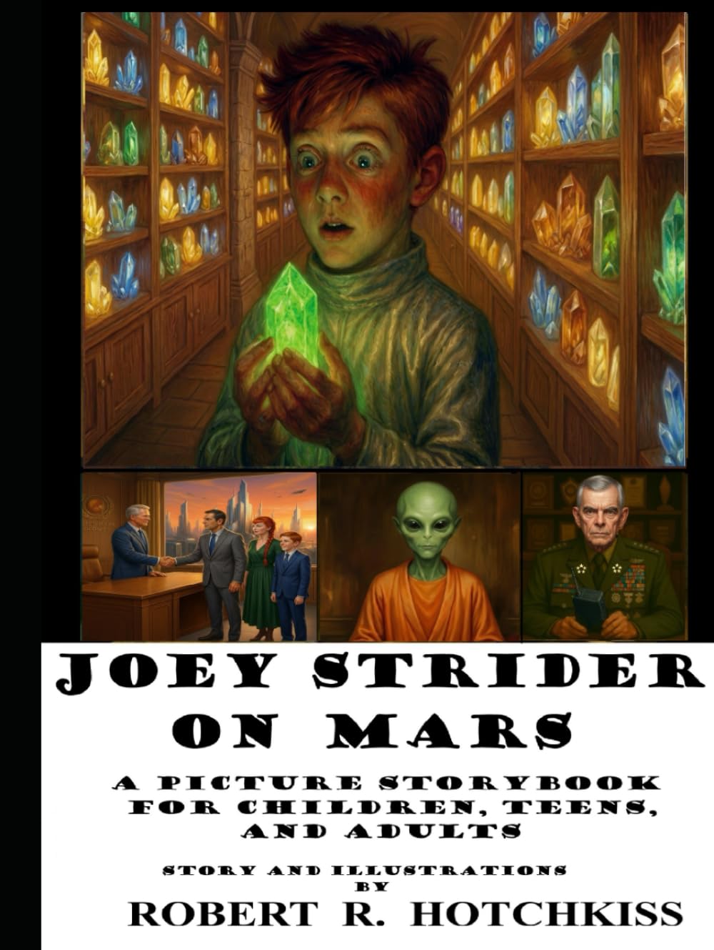 Joey Strider on Mars (Picture Storybooks for Children of All Ages)