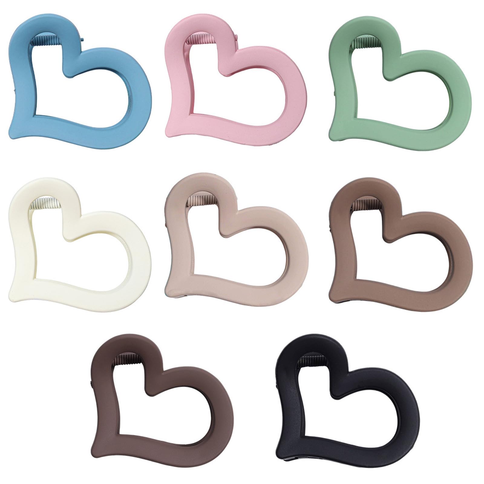 Medium Size Hair Claws Heart Hair Clip - Image 2