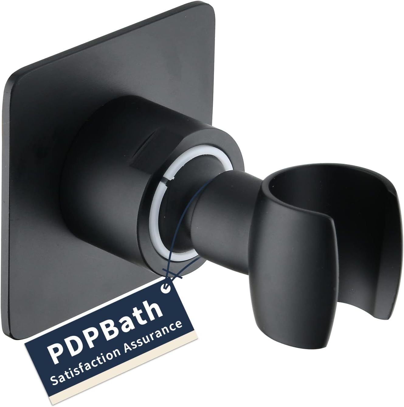 PDPBath Shower Head Holder for Handheld Showerhead Adhesive Wall Mount