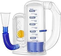 TyeinGo Adult Incentive Spirometer - Breathing Exercise Device for Lungs, 5000ml Capacity Trainer