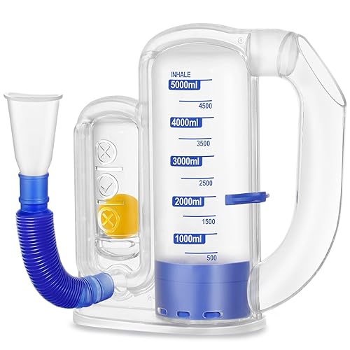 Breathing Exercise Device for Lungs, Lung Exerciser Device – 5000ml