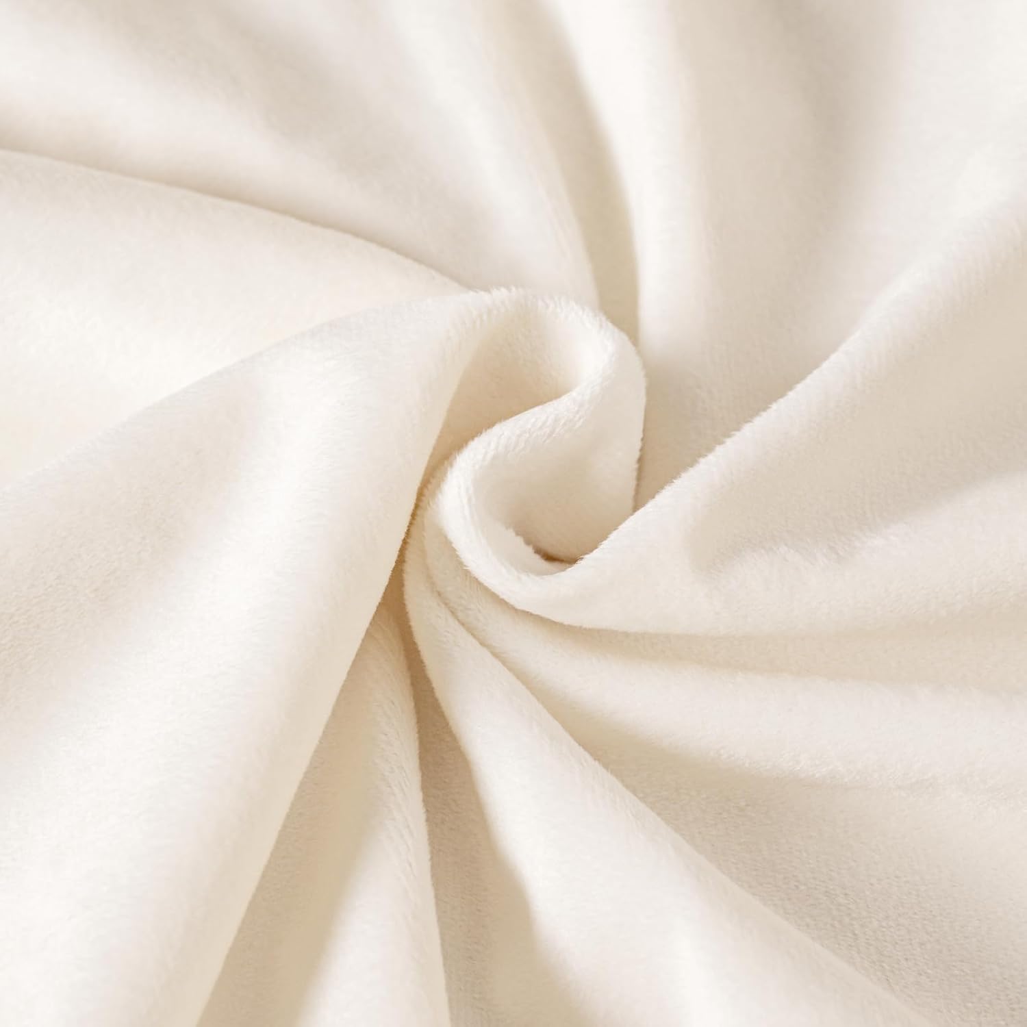 david's kids Micro Fleece Minky Baby Blanket for Girls with Double Layer and Soothing Raised Dots, Breathable and Soft Lightweight Receiving Blanket for Newborns 30x40 Inches, Cream - Image 6