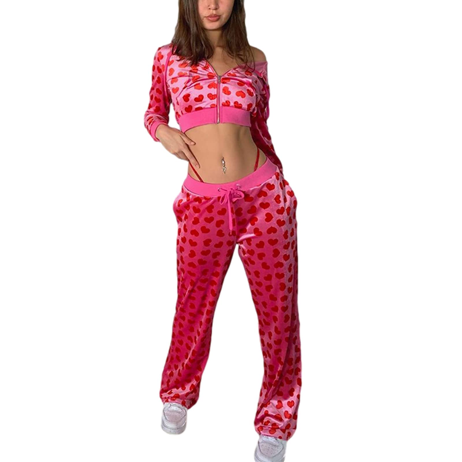 YuemengxuanWomen Y2k Goth Zip Up Hoodie Long Sleeve Harajuku Sweatshirt Aesthetic Casual Oversized Hooded Top Streetwear