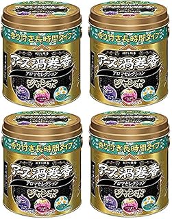 【まとめ買い】アース渦巻香 蚊取り線香 アロマセレクション [12時間長持ち ジャンボ50巻缶入]×4個
