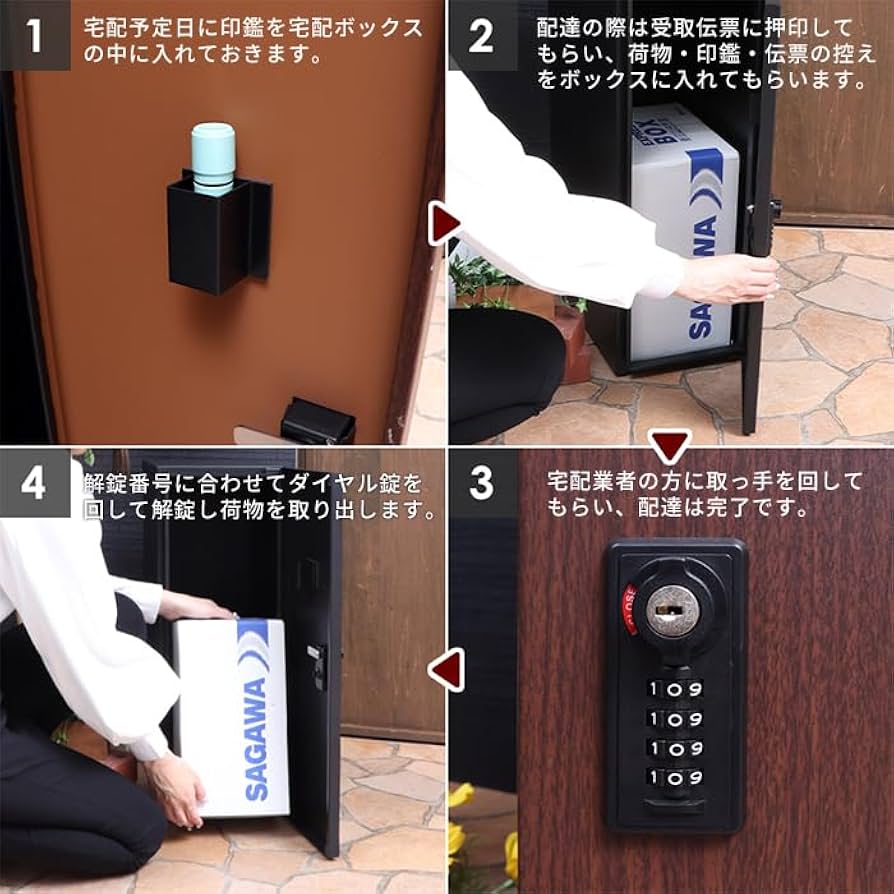 スマポ 宅配ボックス(ダイヤル錠タイプ)（セタ） スマポ 宅配ボックス(ダイヤル錠タイプ)（セタ様専用） - メルカリ