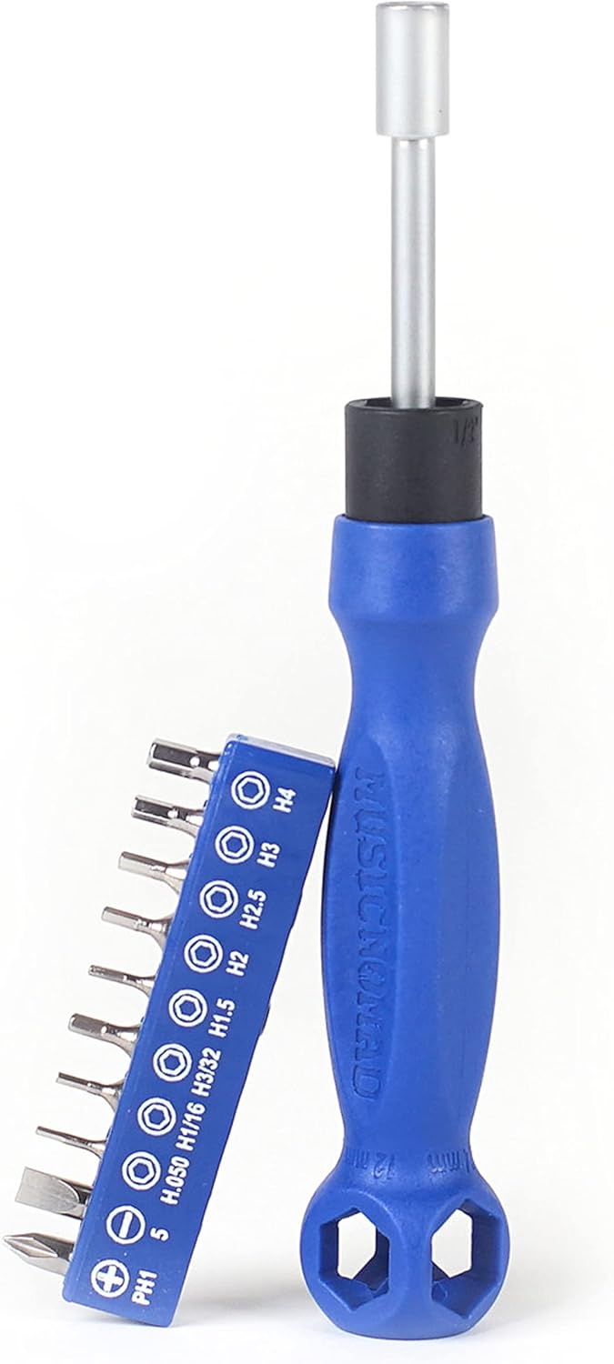 MusicNomad MN228 The Octopus Plus Bit Set 17 'n 1 Tech Tool
