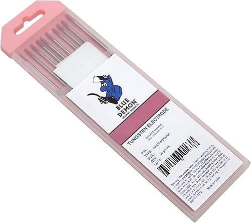 Miniatura 2 de Blue Demon - Electrodos de tungsteno (332" x 7", 3 unidades)