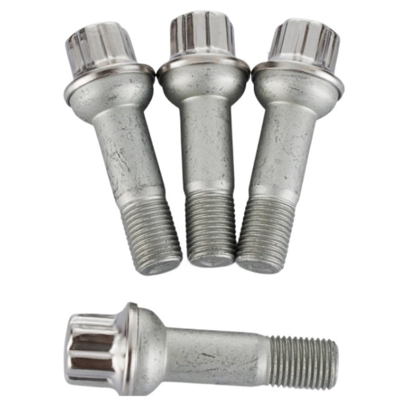 Bulloni ruota auto Compatibile Con Benz Per GLC X253 2017 2018 2019 2020 2021 2022 Set Da 20 Pezzi Di Dadi Per Cerchi In Lega Con Rondella Conica OEM: 0009905407