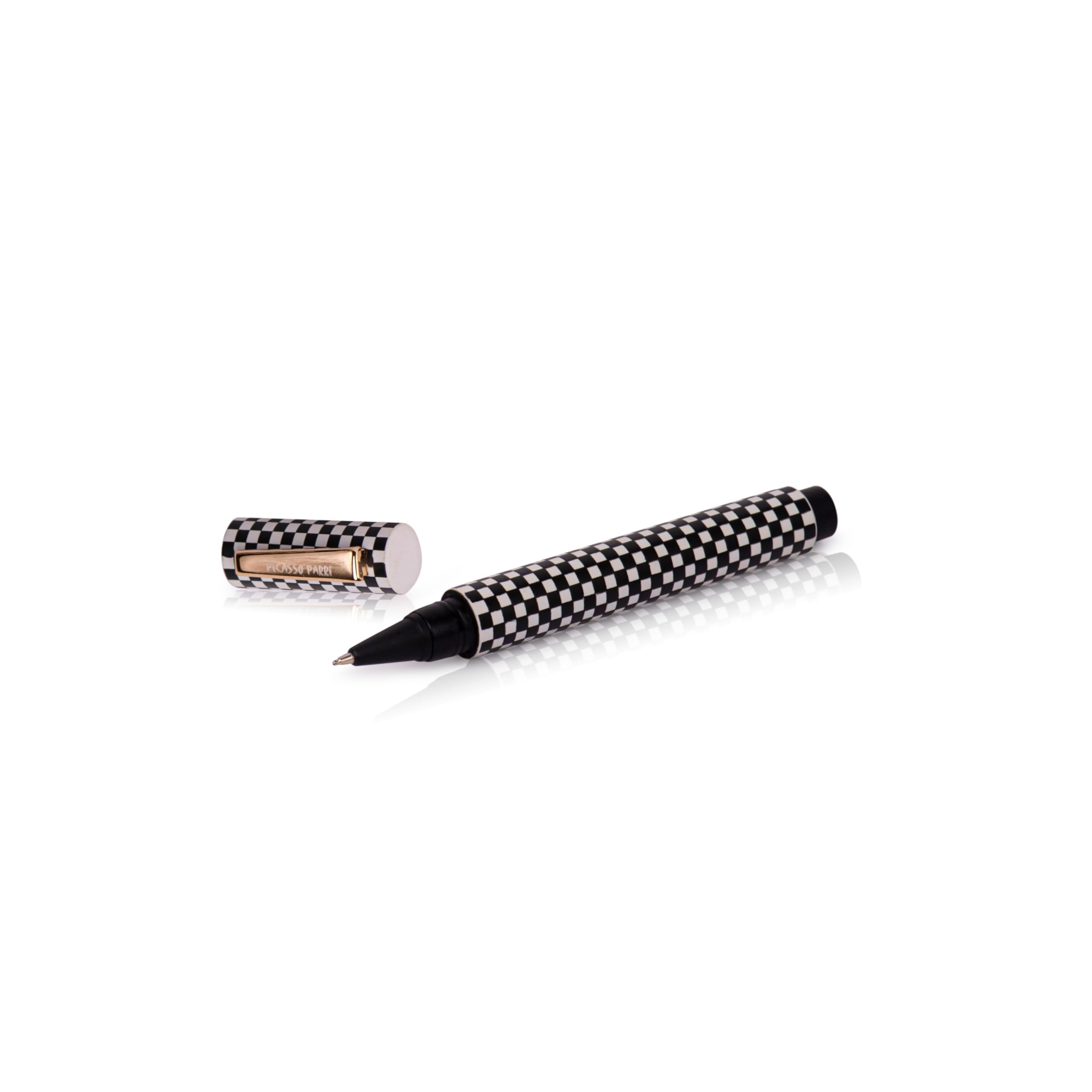 Picasso Parri Wazir Brass Fine Point Matte Roller Pen Customisable Luxury Ball Pen Gift Set for Executive Business Office School