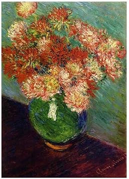 Amazon クロード モネ 花瓶の黄金の菊 アートポスター 絵画 インテリア おしゃれ キャンバスウォールアート 油絵 風景画 壁飾り ピクチャープリントリビング ダイニング 寝室 65x90cm26x39インチ フレームなし ウォールステッカー オンライン通販 Amazon クロード モネ 花瓶の黄金の菊 アートポスター 絵画 インテリア おしゃれ キャンバスウォールアート 油絵 風景画 壁飾り ピクチャープリントリビング ダイニング 寝室 65x90cm26x39インチ フレームなし ウォールステッカー オンライン通販
