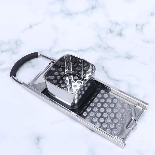 Miniatura 2 de BESTonZON Rallador de utensilios de cocina, espátula para huevo, espátula de plata, afeitadora con mango de limón, fabricación de alimentos, bola de