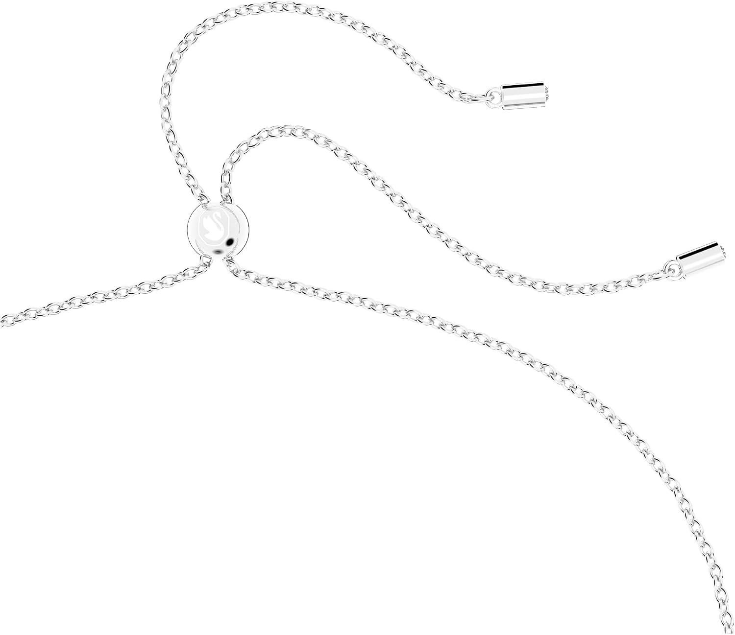 Swarovski Stella Star Necklace, White Crystals in a Rhodium Plated Setting, from the Stella Collection, Rhodium plated/White - Image 4