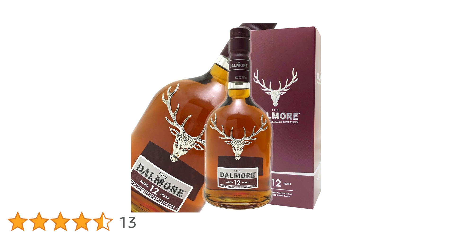 DALMORE  ダルモア　12年　700ml  箱無し　ウイスキー ダルモア 12年 THE DALMORE 12years old SINGLE HIGHLAN