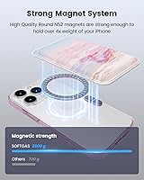 Vista 18 de Soporte magnético para tarjeta magnética para Apple Magsafe iPhone 14 Pro Max/14 Plus/14 Pro/14, 13 Max/13 Pro/13, 12 Max/12 Pro/12, accesorio