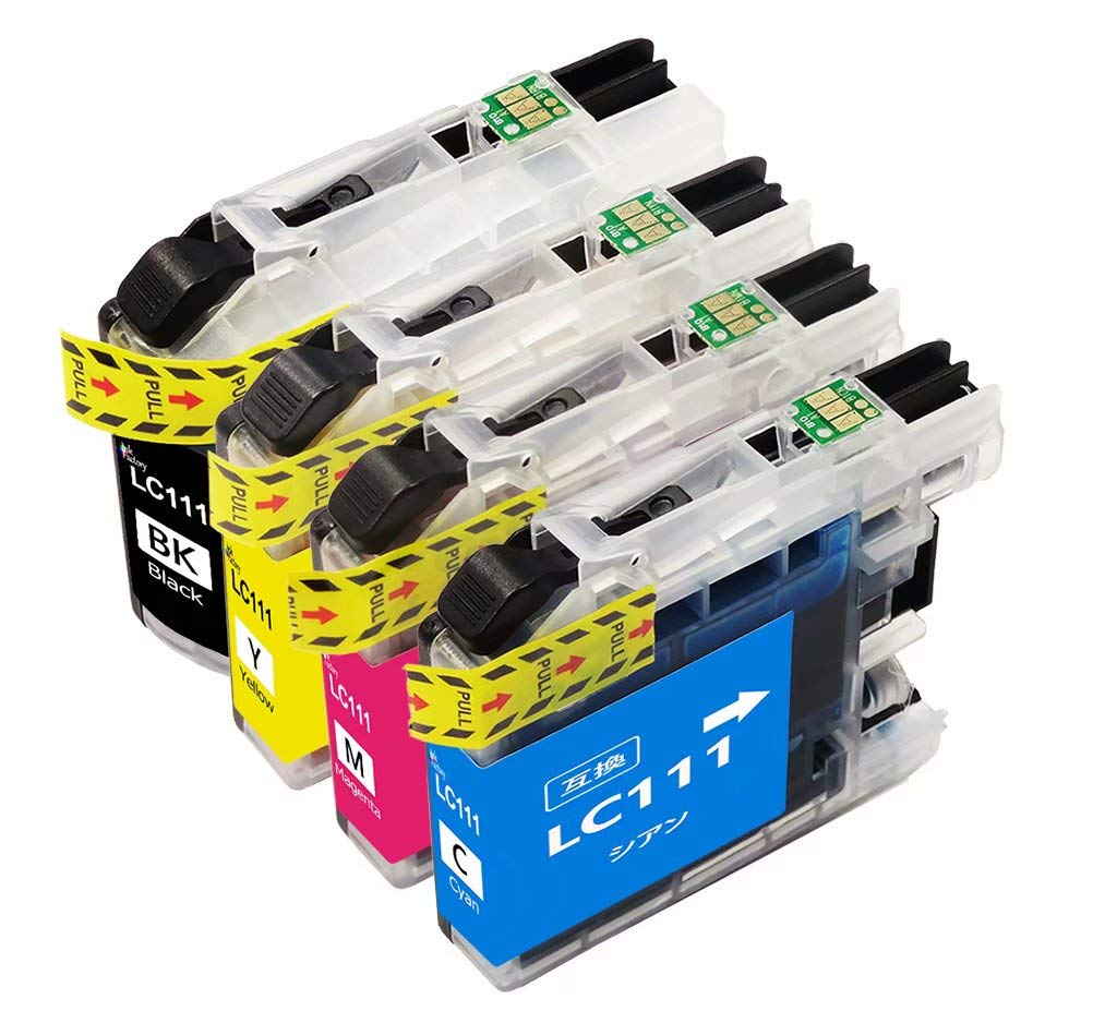 Amazon.co.jp: ブラザー用 互換インクカートリッジ LC111 B-111 LC111