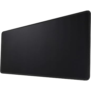 mouse pad/gaming mouse pad 600 x 300 x 3mm/ XL mouse pad/table pad Large Size/Improves precision and speed 60x30 Black001