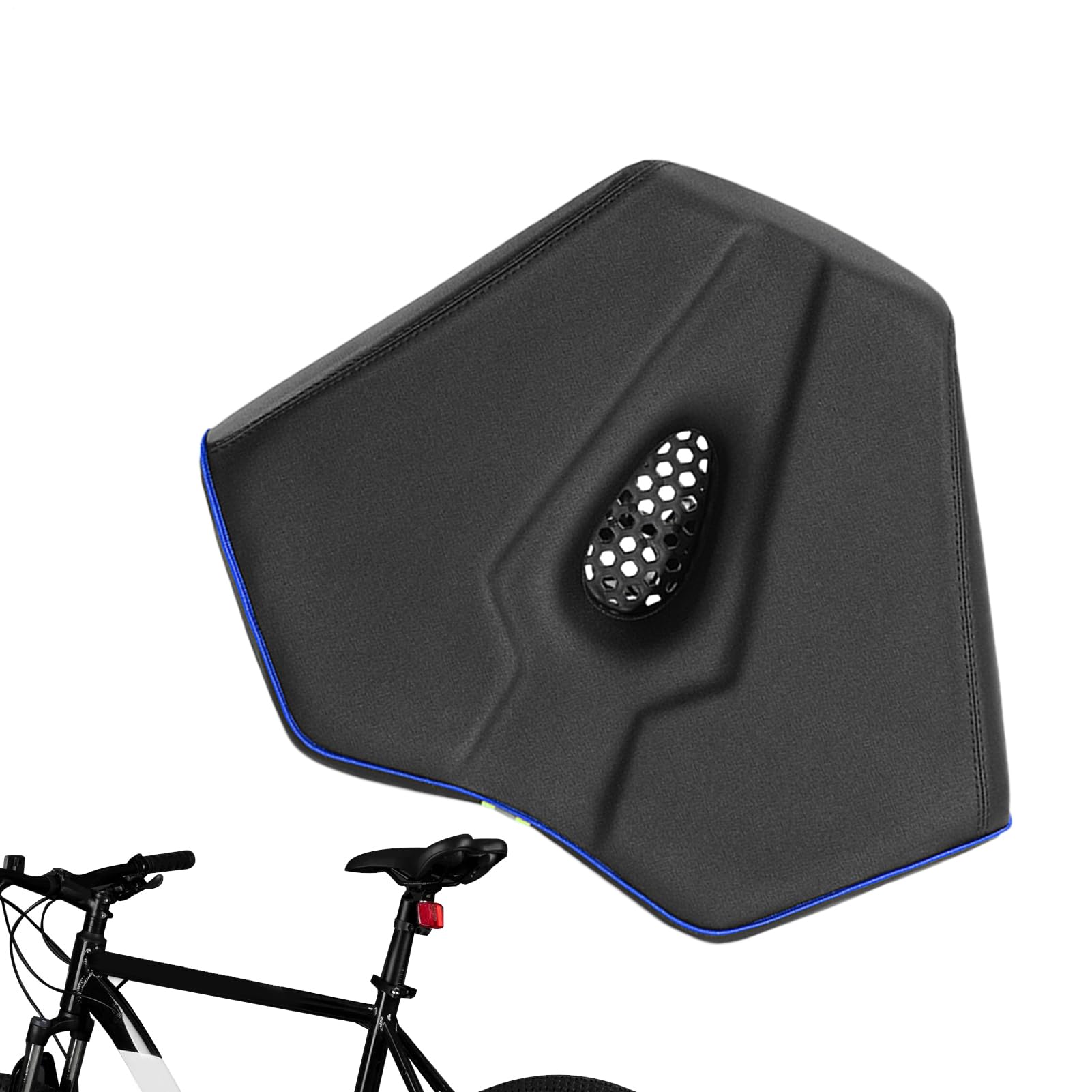 Wymiana siodełka do roweru szosowego, ergonomiczna, wyściełana poduszka do ćwiczeń, dla rowerzystów turystycznych, mężczyzn, dorosłych, młodzieży, podróży