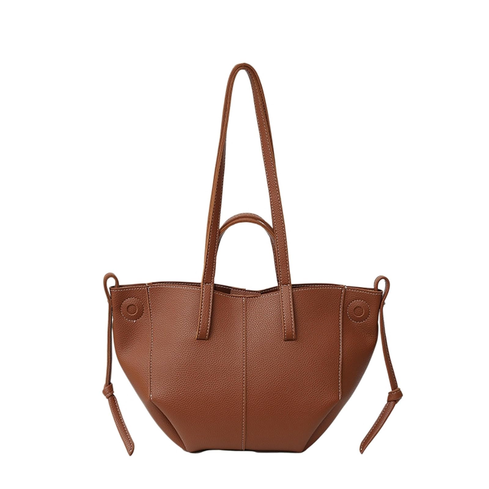 DuomaiJJ Crossbody Bag Simple Trendy Large-capacity Shoulder Bag-dark Brown