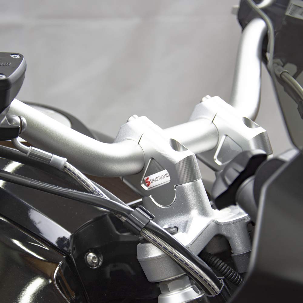 Riser kit manubrio rialzo r1200gs lc adv 2013-2018 - r1250gs lc adventure 2019 guida confortevole