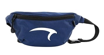 Mintra Waist Bag Navy Peony, Back Pocket