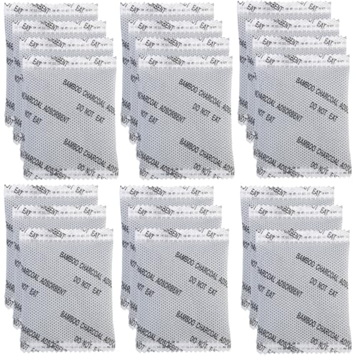 Paquete de 30 bolsas purificadoras de olores de carbón activado natural para eliminar olores en el hogar o el automóvil; 10 g/paquete de zonas de mascotas o ambientador de coche para el hogar, coches