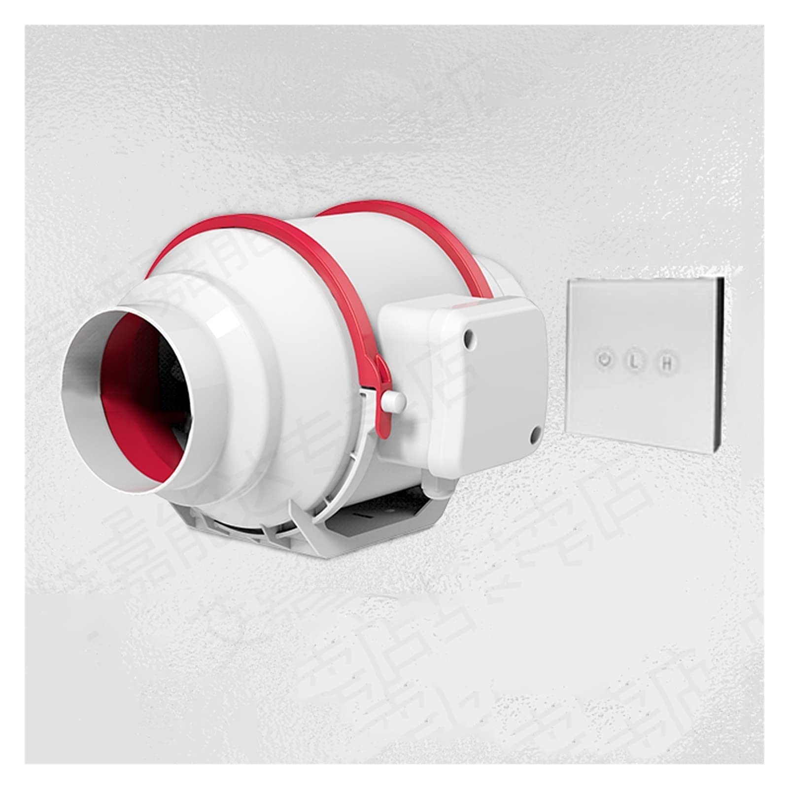 Buy Exhaust Fan/Ventilator Diagonal Flow Booster Ducted Exhaust Fan
