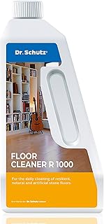 Dr. Schutz Nettoyeur de sol R 1000 750 ml | Nettoyage sans traces pour PVC, CV, linoléum, caoutchouc, pierre, sol design et parquet | Nettoyant pour sols | Nettoyant pour sols en vinyle