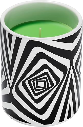 Miniatura 2 de Vela perfumada de cerámica que cambia de color lento, 12 oz - Vibin' Green