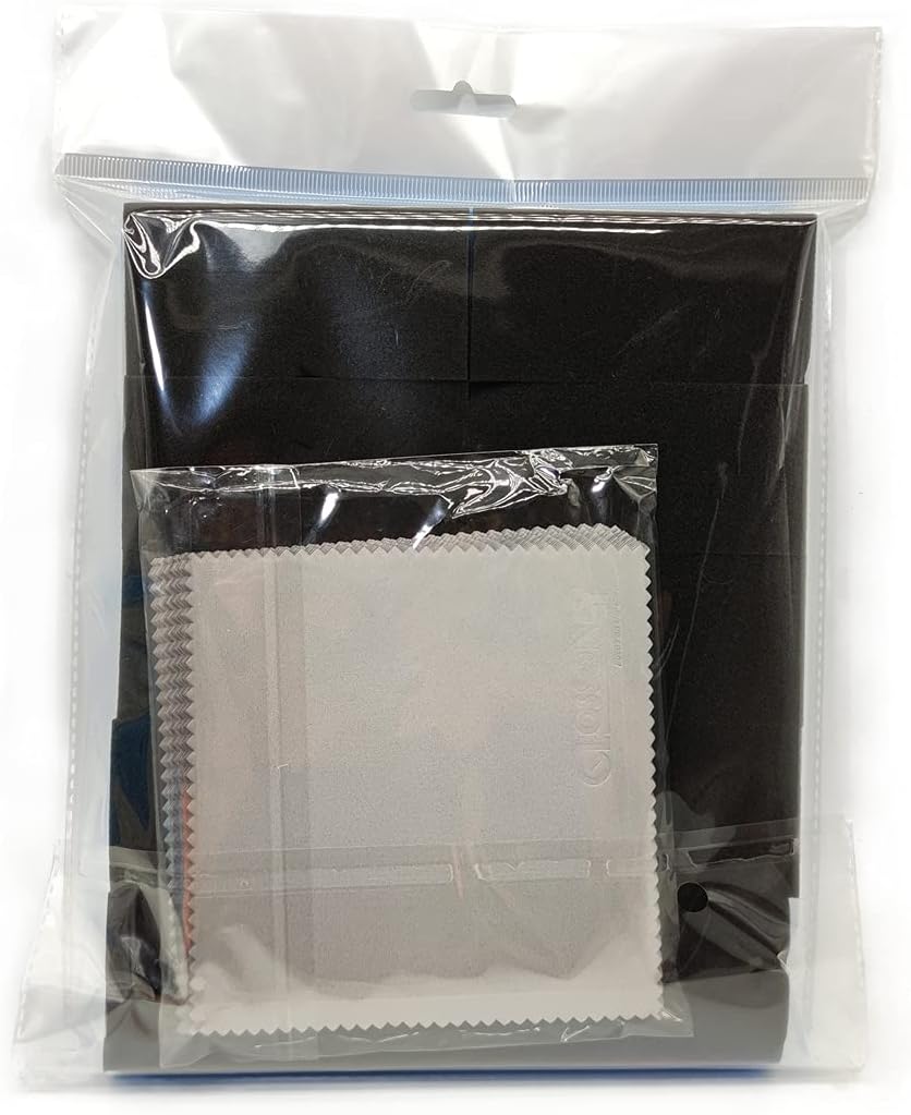 GLOSSONLY Ceramic Coating Applicator, 10 Pack Car Detailing Applicator Sponge with 20 Pcs Microfiber Suede Cloths for for Cars, Car Wax, Compound, Polish, Conditioner, Glazes & More : Automotive