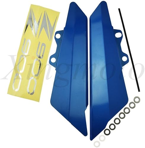 NBX- Panel lateral izquierdo derecho para Kawasaki Z900 2017 Aluminio Azul