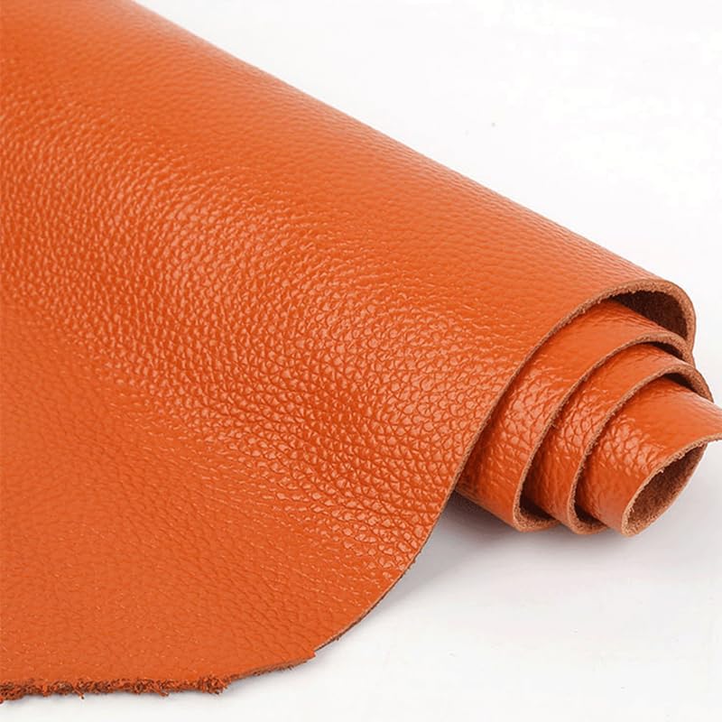 WEIDU Cuero de Vaca de Grano Completo de 2mm de Grosor, artesanía de Cuero curtido Vegetal, cinturón DIY, Bolso de Cartera, Tela de Cuero Genuino