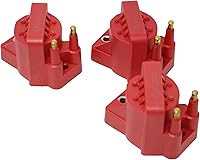 Vista 2 de DRAGON FIRE PERFORMANCE Kit de alimentación de bobina de encendido de 3 piezas, compatible con Buick Chevy Oldsmobile Pontiac Firebird Regal Malibu
