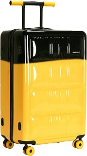 FUR JADEN The PufferPop 65CM German Polycarbonate Hardcase Travel Luggage Medium Check-in Suitcase with Ergonomic Storage,... Price In India