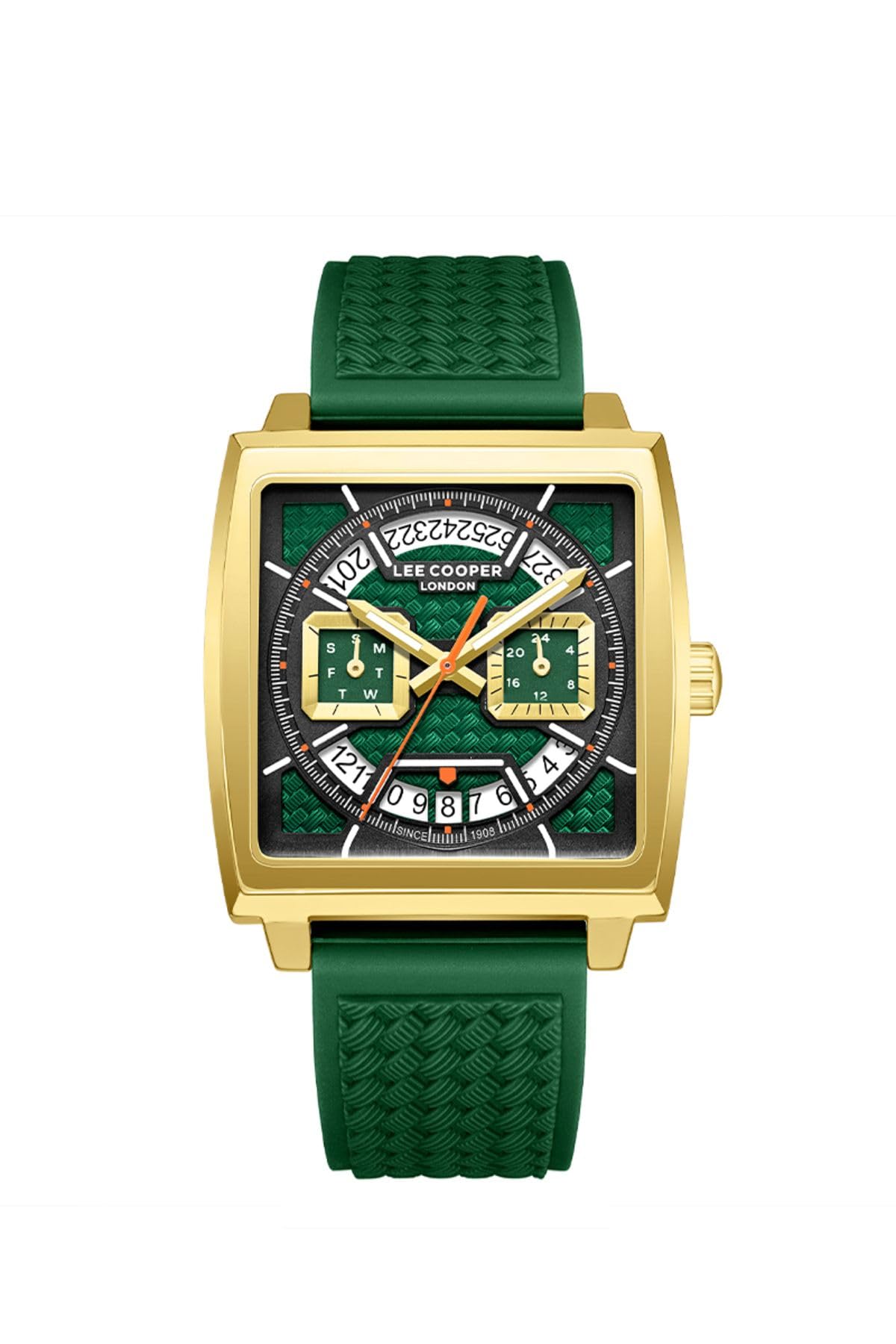 Lee Cooper Analog Green Dial Men's Watch-LC08065.177 : Amazon.in