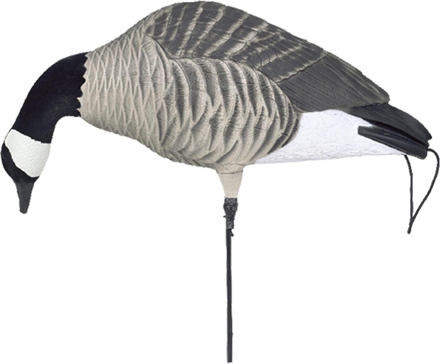 Avery Pro-Flex Full Body Harvester Decoy Pack – Dozen Goose Decoys with 22" Motion Stakes and Tail Loops, Matte Finish
