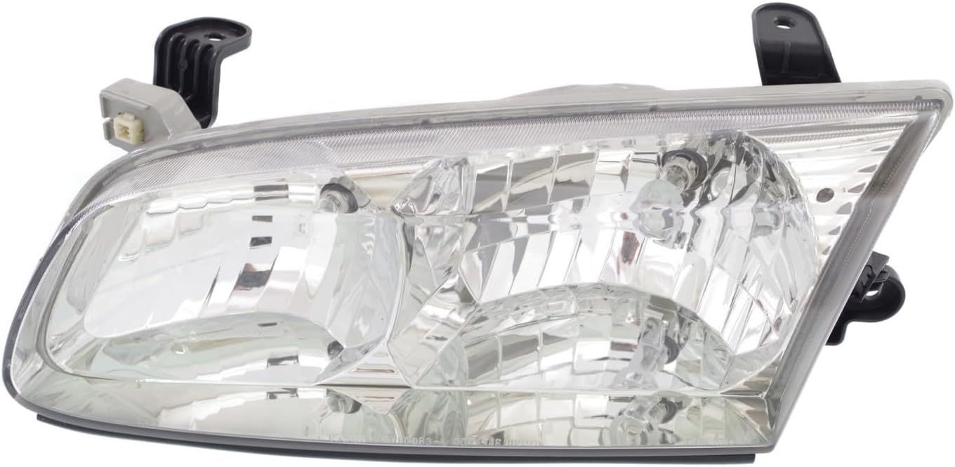 Bumper Cover Kit with Corner Light Grille and Headlight Fit for Camry 2000-2001 Bumper Grille Cover Headlight Kit