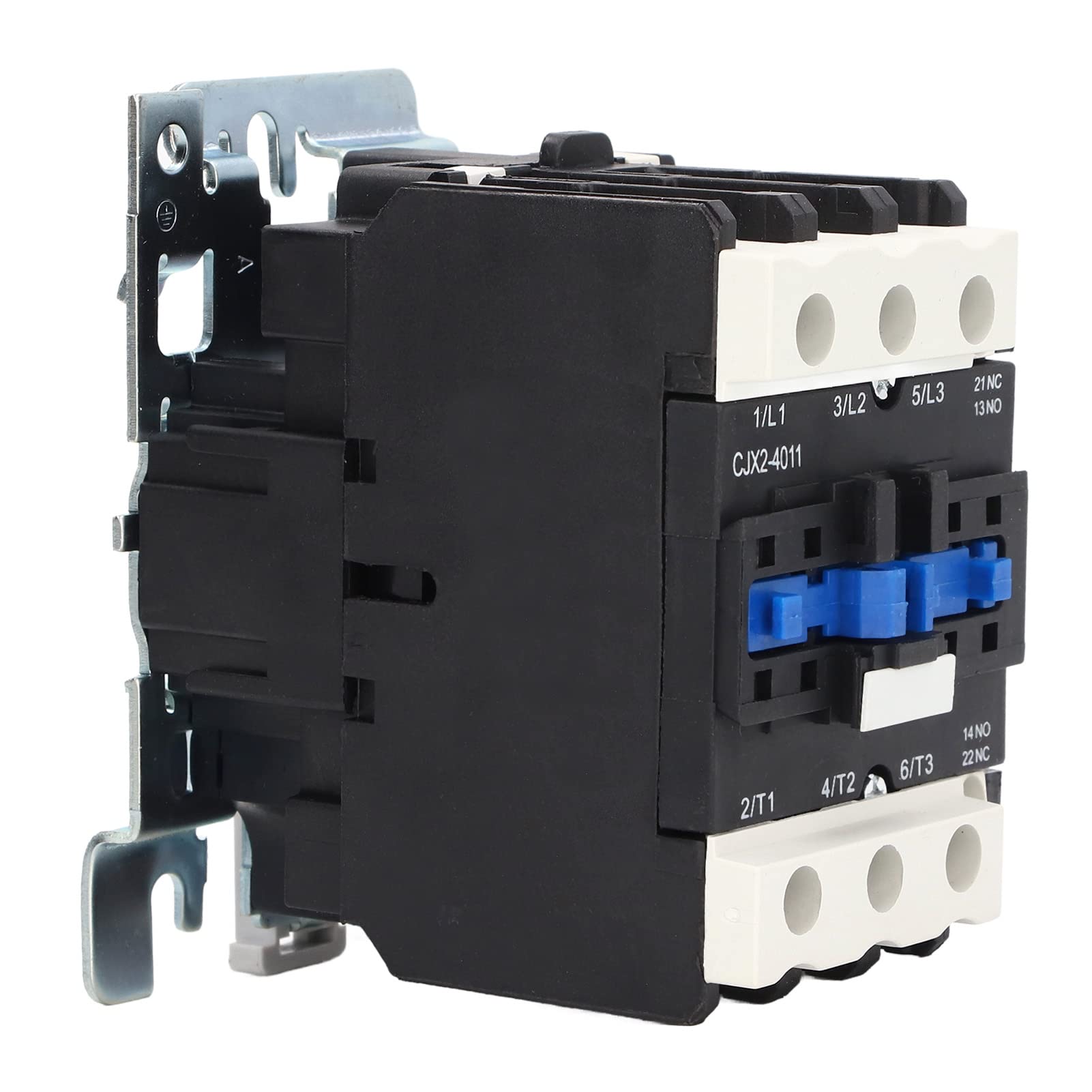 QNEZIQTMH Contactor Electrical Contactor ABS Red Copper Flame Retardant Silver Alloy Contact Power Contactor for Electrical Power Application