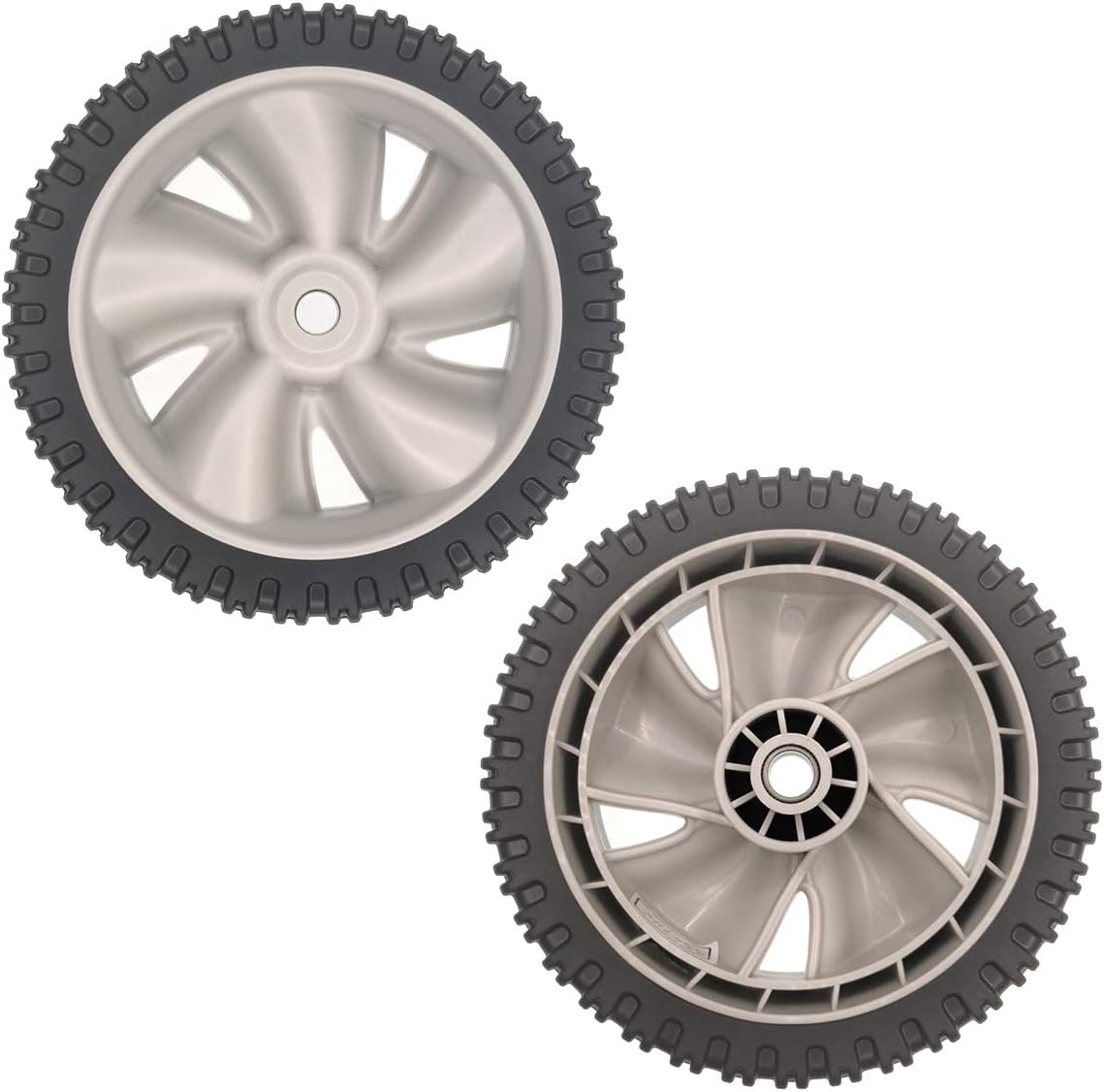 2 Pack 7-inch Wheel 734-04562 for MTD for Husqvarna Columbia Craftsman Troy Bilt Lawnmower