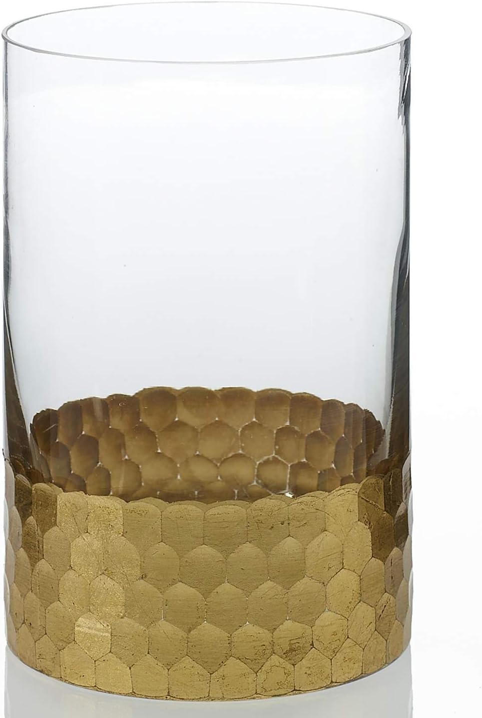 Elsa Glass Vase | Modern Vase Decor for Home or Office l Indoor and Outdoor Decor for Any Event Decorations (4"x 6")