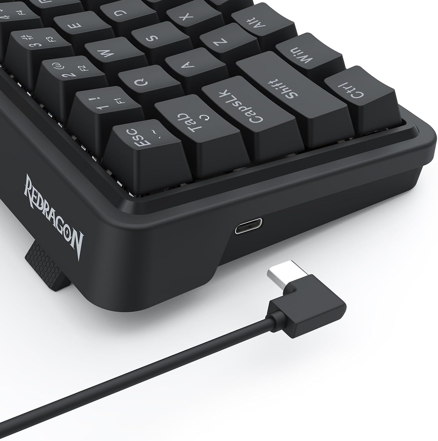 USB-C cable and port on Redragon K722 keyboard