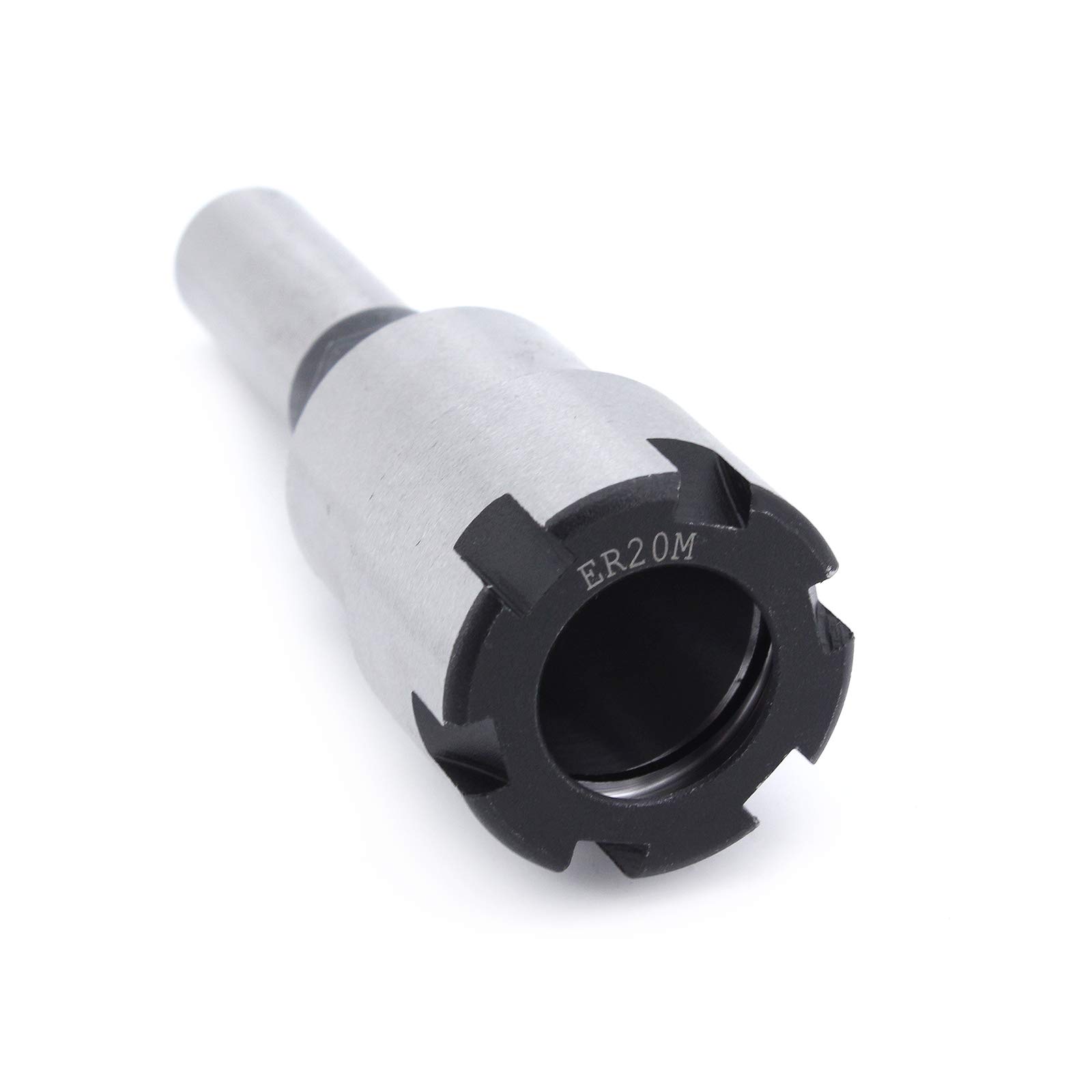 1/2" Tige ER20 Extension Rod de Collet de Routeur, avec 6.5 mm et 13 mm ER20 Ressort Collet Set Kit de Pince de Serrage pour CNC Machine de Gravure & Outil de Meulage