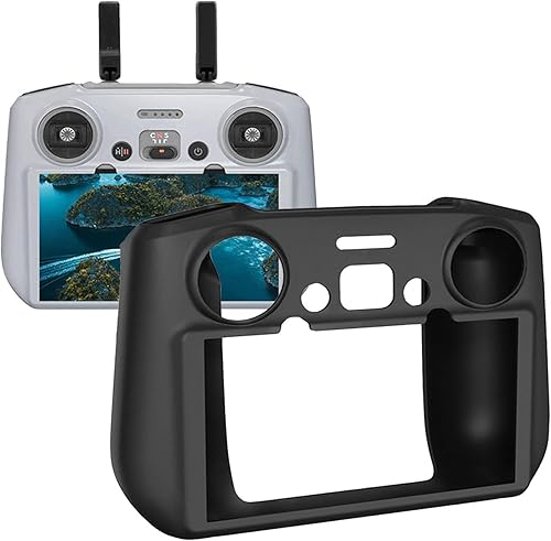 Miniatura 1 de Funda de silicona para DJI Air 3 RC 2 Controller Funda protectora RC Accesorios de control remoto (negro)