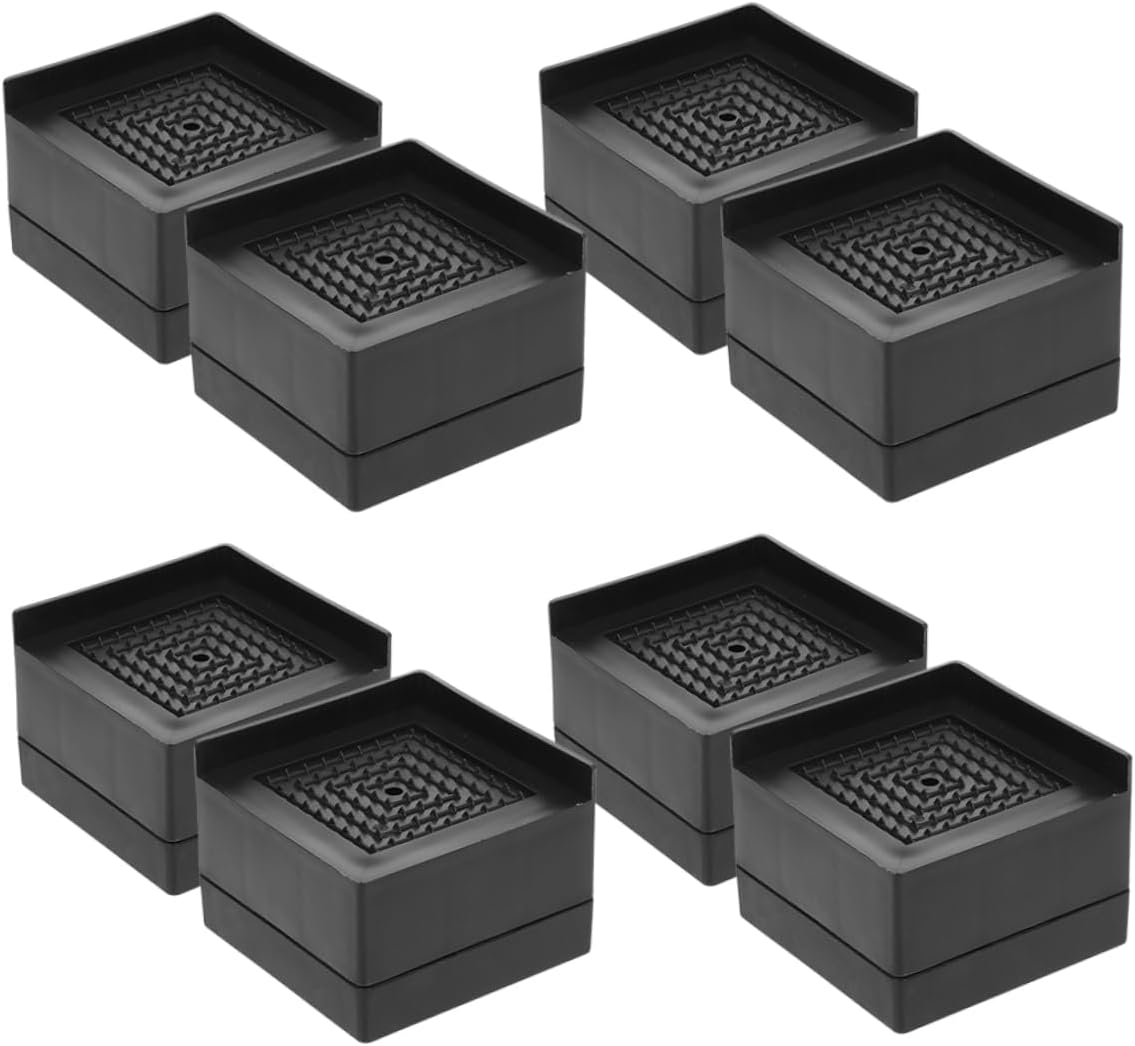 8Pcs Non Slip Furniture Pads Thick Rubber Floor Protectors Anti-Skid Furniture Coasters for Hardwood Floors Waterproof Sturdy Suitable for Chairs and Sofas