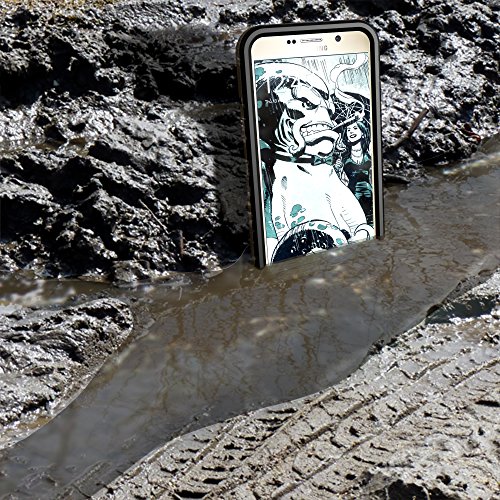 Ghostek Note 5 Waterproof Case, Atomic 2.0 Series For Samsung Galaxy Note 5, Full-Body Underwater/Waterproof/Shockproof/Dirt-Proof/Snow-Proof/Slim Premium Case/Aluminum Frame – Silver #TOP4