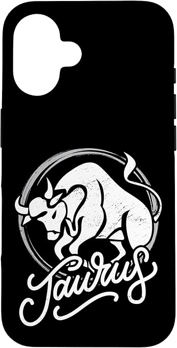 Taurus Star Sign Astrology Taurus Zodiac Sign Case for iPhone 16