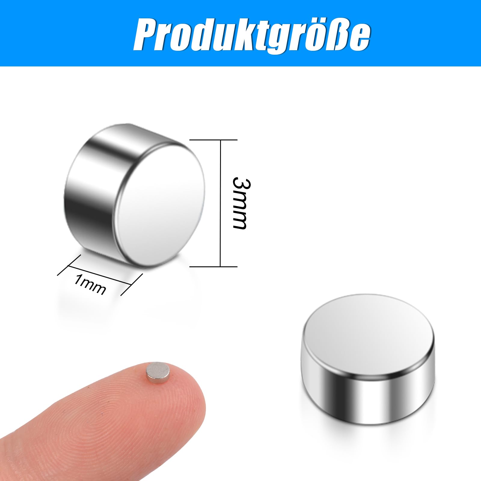Aenienoe 150 stuks magneten, kleine magneten, sterke neodymium-magneten, mini 5 x 1 mm, rond, voor prikbord, magneetbord, koelkast, whiteboard, handwerk, foto's, sterke magneten Aenienoe 150 stuks magneten, kleine magneten, sterke neodymium-magneten, mini 5 x 1 mm, rond, voor prikbord, magneetbord, koelkast, whiteboard, handwerk, foto's, sterke magneten