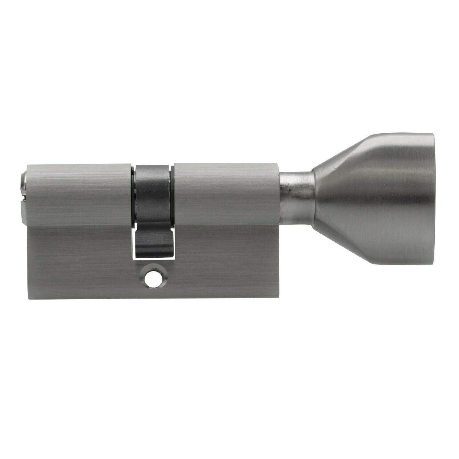 5x gleichschliessend Tür Zylinder 60mm Knaufzylinder 30/30 mit 10x Schlüssel KSN